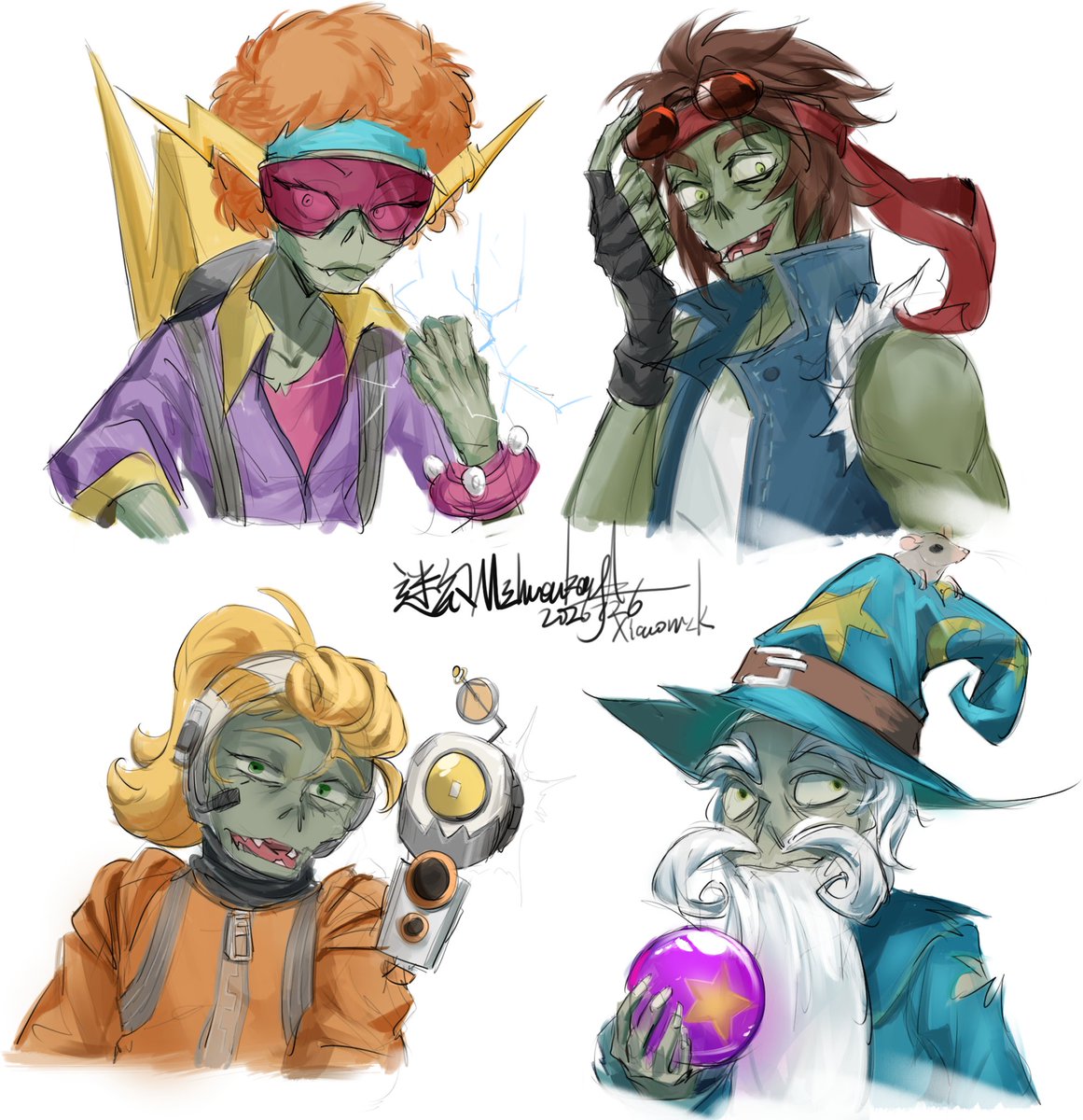 MihuankerX's tweet photo. 杂七杂八的lol

#pvz #pvz3 #pvzbfn #pvzfanart https://t.co/nOQ8BxDYRx