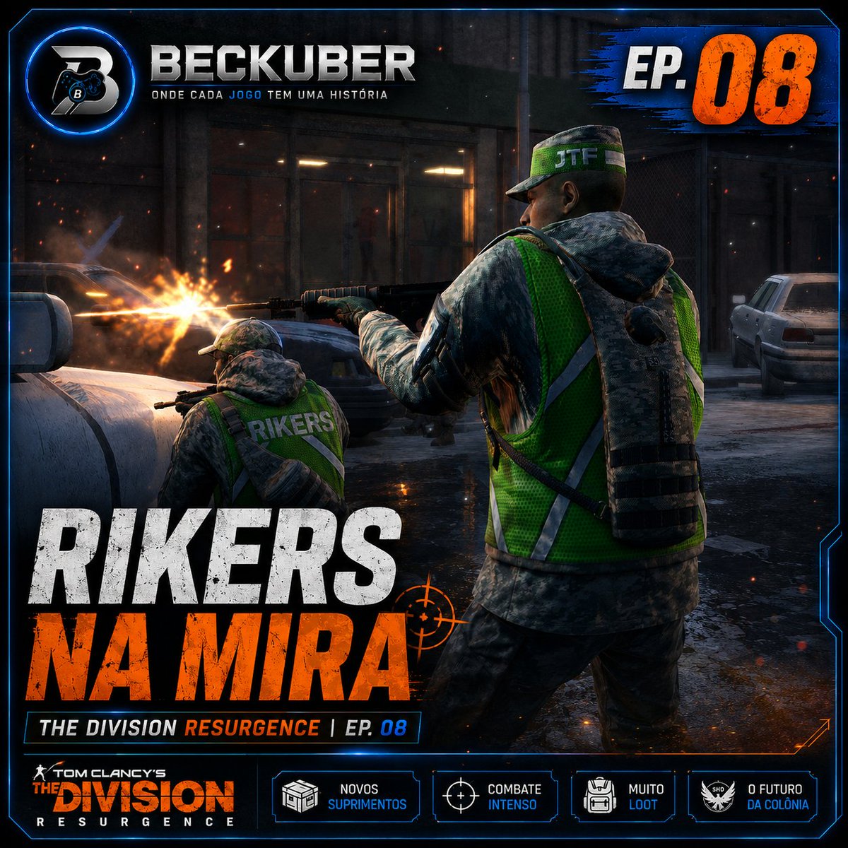beckuberoficial's tweet photo. 🏰 Começou a missão “Tome o Castelo”!

Os Rikers capturaram membros da JTF e agora vamos invadir a sua posição. The Division Resurgence — Episódio 8 já está no Beckuber! 🔥

#TheDivisionResurgence #Beckuber https://t.co/SydvstoCpf