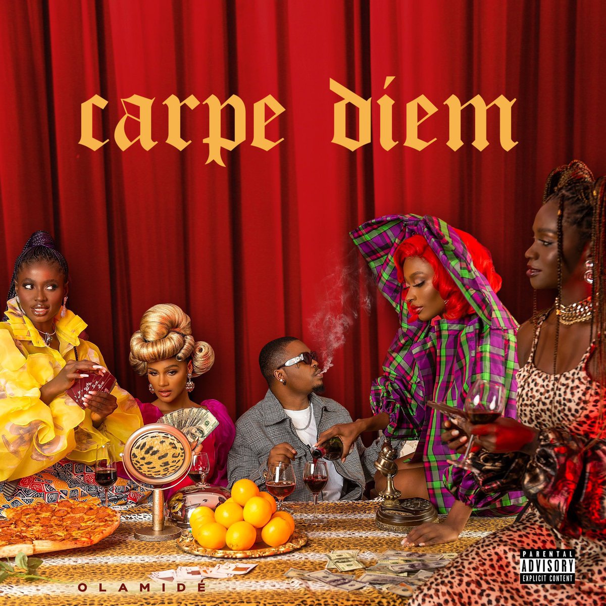 AlbumTalksHQ's tweet photo. 🚨 Olamide's “Carpe Diem” surpasses 300 MILLION streams on Spotify 🔥😭

— It becomes his 1ST and the 2ND NG Hip Hop project to cross the mark on the platform 👏🏽 https://t.co/VgjLTH8b5T