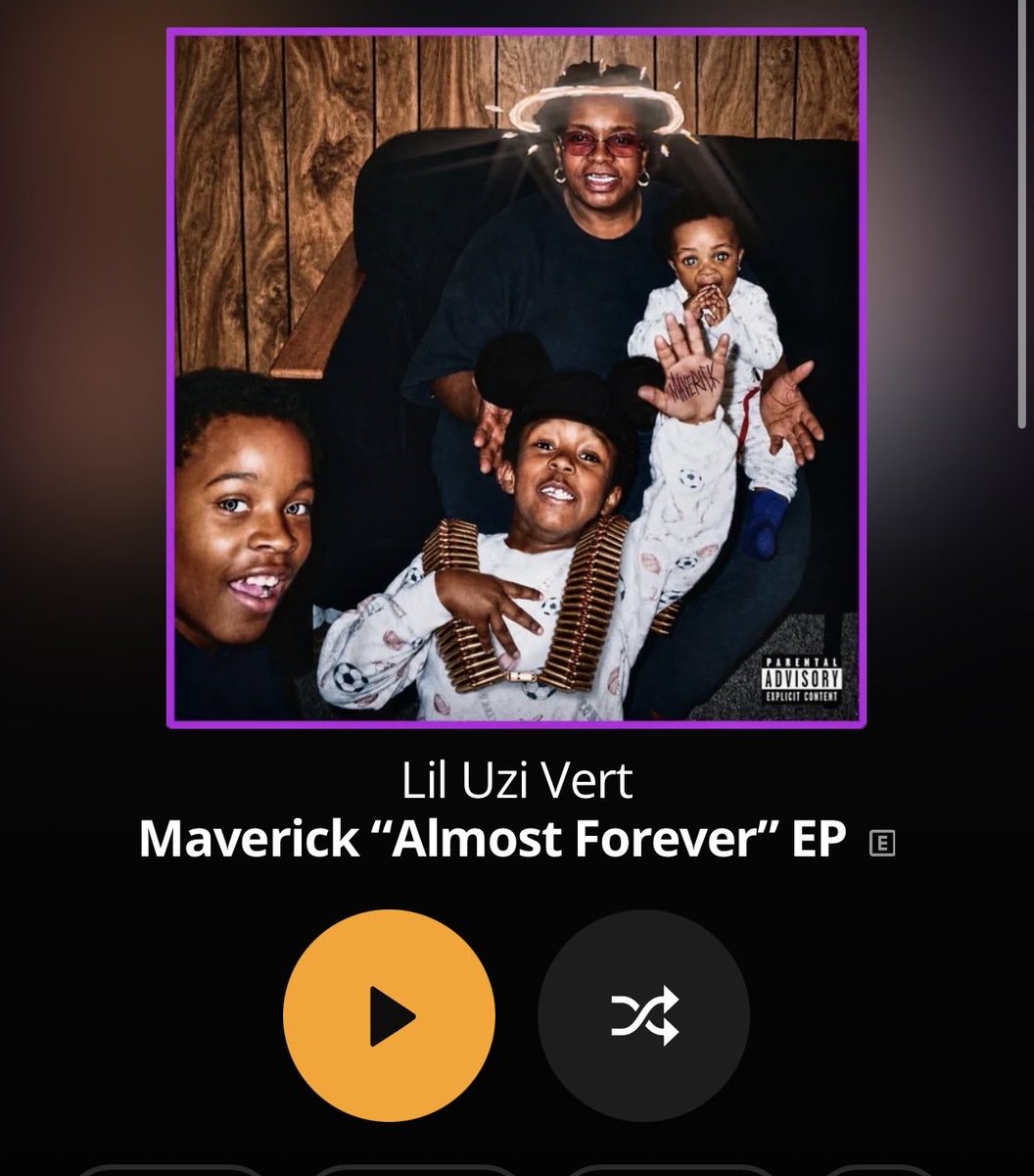 alwaysstallinn's tweet photo. LIL UZI VERT 

Almost Forever EP

8 Tracks 

Out now🔥🥲⭐️ https://t.co/53NwBK1Dw2