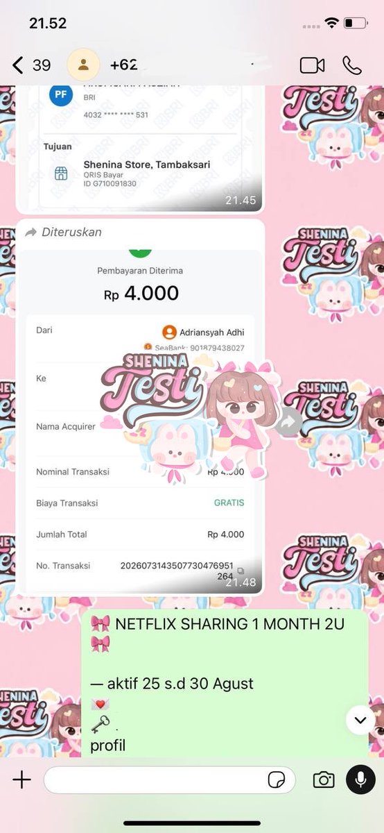 ovalests's tweet photo. ʚ ˚ 🎀 𝘀𝗵𝗲𝗻𝗶𝗻𝗮 𝘁𝗲𝘀𝘁𝗶 ! ◎ 🐇 . .  

    ୨୧ ───── ⋆🎀⋆ netf share 2u1b
    ୨୧ ───── ⋆🎀⋆ netf share 2u1b https://t.co/dRm63TmxAt