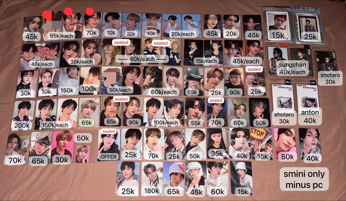antonleechi0's tweet photo. #rsell mari jajan

dom bandung, include packing

titik merah pair 2pc
free pc &amp; photo print pict 3 (min bel 100k) https://t.co/qOR4KOmJGe