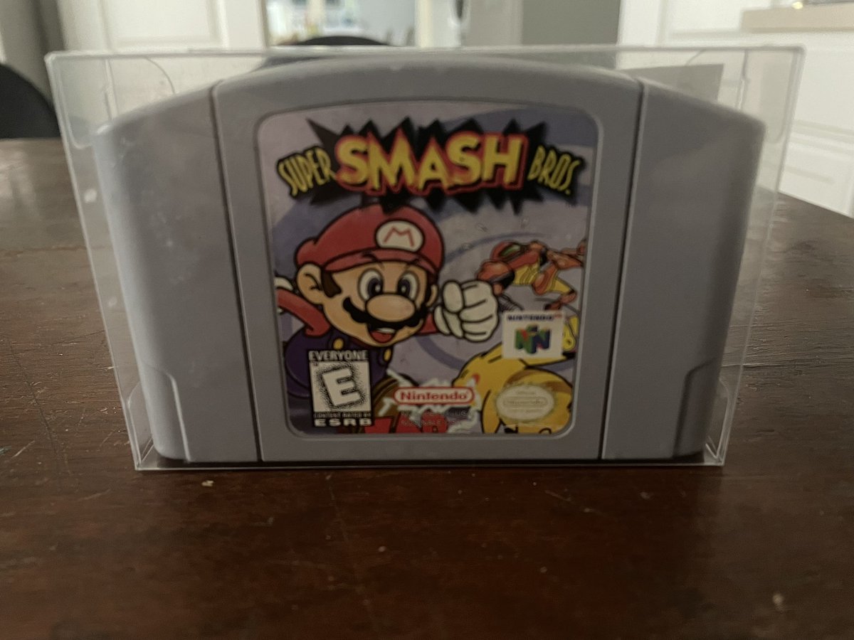 L1VGR's tweet photo. Time to revisit a classic.

Just picked up a copy of Super Smash Bros. for the Nintendo 64. There's something special about adding another physical game to the collection - ready to play whenever you are.

Can't wait to fire this up on our Analogue 3D!

What are you playing this weekend?