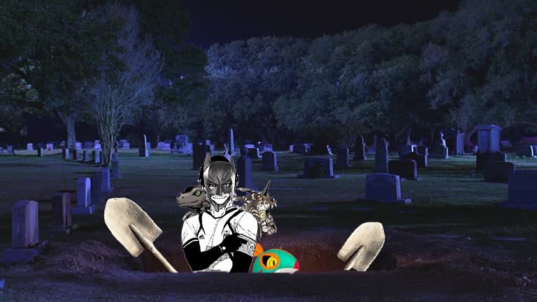 CAPEDKURASADER's tweet photo. HES IN ONE OF THESE GRAVES WE JUST GOTTA KEEP DIGGING EM UP TILL WE FIND THE RIGHT ONE!! https://t.co/GxlJJPkt8l