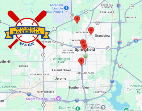 WBaseballTrail's tweet photo. If you are headed to Springfield this month for WPBL action, find these related spots on https://t.co/qlGT6SyEwh. #WBHT #SpringfieldIL #ShePlayedHere https://t.co/ylvfBTHJmv
