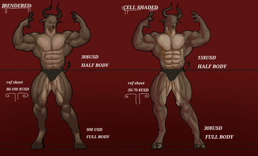 Flintartz's tweet photo. Updated version of the commission sheet! 
Dm if interested https://t.co/Q5FhkeliHG