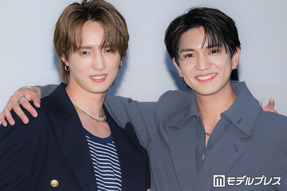 modelpress's tweet photo. トラジャ川島如恵留、Aぇ! group正門良規は｢関西のドンだと思ってた｣
https://t.co/cPnwA61d5O

川島は、正門がかつて主演として関西ジュニアを率いていたことから｢怖い人なんだろうな｣と思っていたと告白。現在の印象について｢めちゃくちゃ優しくて｣と語った。

「Chat Boy」マスコミ試写会 https://t.co/Z4bl2AACyX