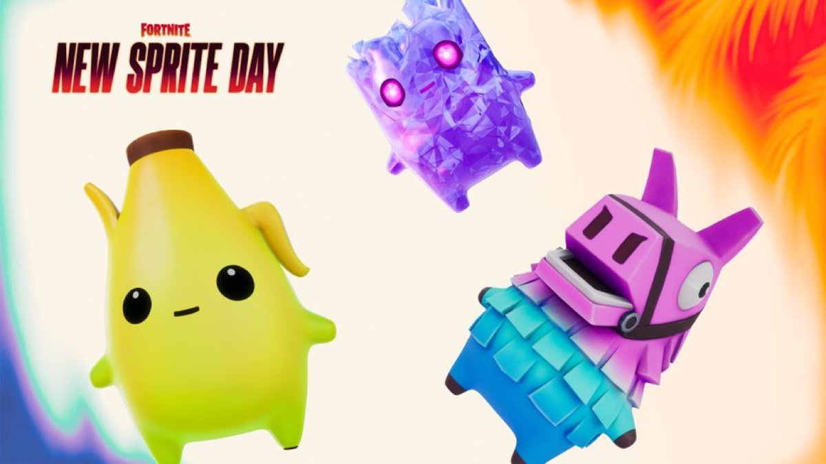 fortbrleakks's tweet photo. New Sprites and Variants are here! 

Jump into Peeky Peely Hours every day through August 5 at 4 PM ET - 5 PM and again at 11 PM ET - 12 AM ET as Peeky Peely and variants appear more often on the Island! https://t.co/Asi7VngRcJ