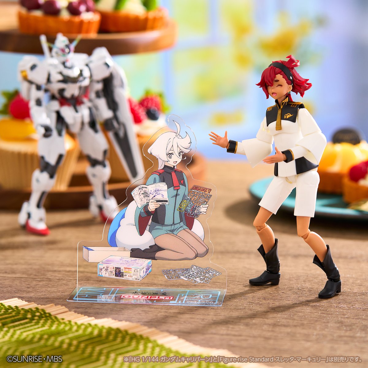 HobbySite's tweet photo. ／

本日より開催！📢
『機動戦士ガンダム 水星の魔女』×ガンプラキャンペーン

＼

対象店舗などで『水星の魔女』関連の対象ガンプラを購入で、描き下ろしイラストを使用したクリアスタンドをプレゼント✨

本日からは第一弾「スレッタ クリアスタンド」を配布開始‼️

さらに、本日19:30～の「ガンチャン夏休み特番2026」配信内で録り下ろしシナリオのピクチャードラマを公開！

【第一弾】スレッタ クリアスタンド
期間：8月1日(土)～8月16日(日)

【第二弾】ミオリネ クリアスタンド
期間：8月17日(月)～8月31日(月)

詳細はキャンペーン特設サイトをチェック！
https://t.co/6o9rqUmlxk

#ガンプラ #水星の魔女 #G_Witch