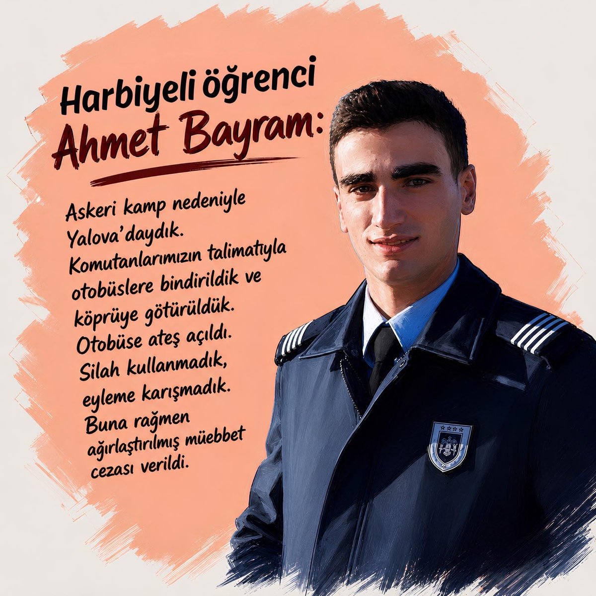 Worldtravel8991's tweet photo. @IsHac11789 Emre itaat, vatana sadakat...
Bunun bedeli linç ve hücre olmamalı.
​Adalet mizanını sarsan bu zulme sessiz kalmayın. Gerçek suçlular kim? @gergerliogluof @MstSelanik @gazetesozcu @DEMGenelMerkezi 
AskeriÖğrenci İçinAdalet https://t.co/YrqEmBbjed