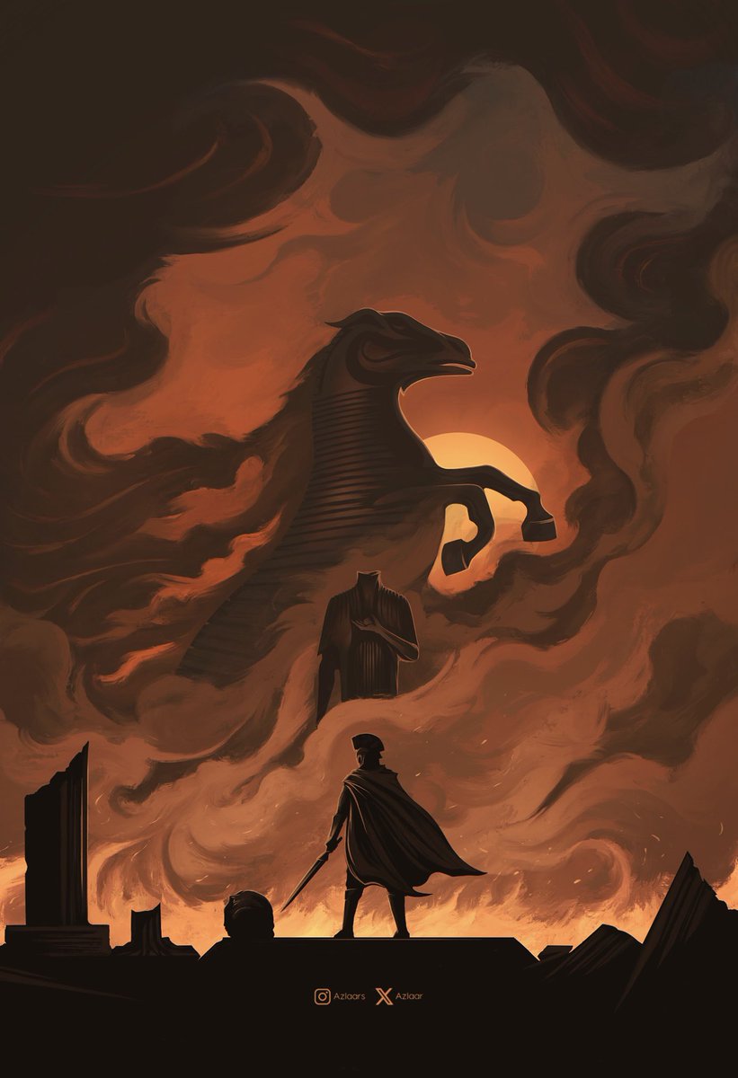 Azlaar's tweet photo. “To burn the walls of Troy was to burn the world-entire.”

The Odyssey https://t.co/9p8HPLCBvu