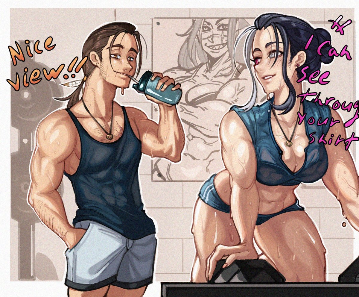 MAKdraw25's tweet photo. Mutual thirst 🫠 https://t.co/4Sk4Wo38l1