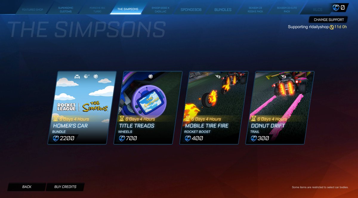Rocket League Shop tweet media