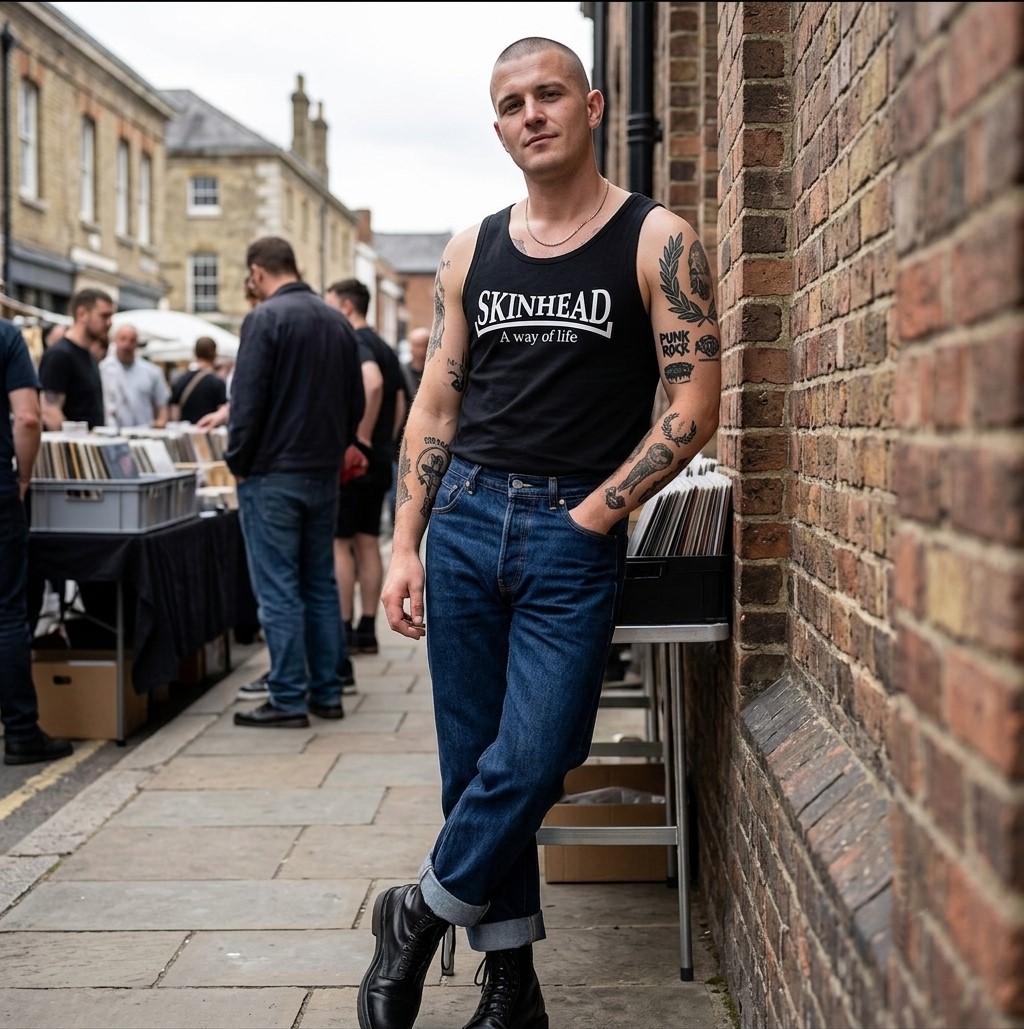 skinheadshop_eu's tweet photo. Unterhemd Skinhead A Way of Life 👍
https://t.co/osH5VUUMwt
Tank Top Unterhemd Skinhead A Way of Life
#skinheadculture #workingclass #skinheadshop #oioioi #skinheadgirls #skinheadgirl #skinhead #skinheads #skinheadstyle https://t.co/fVdLFV9cNS