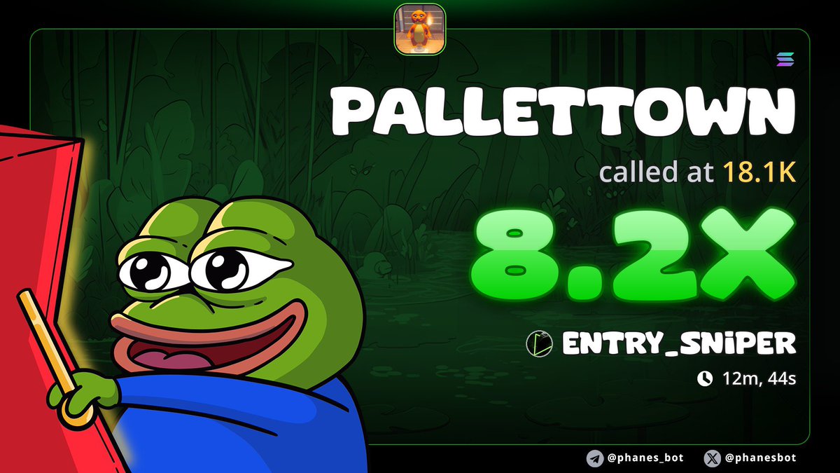 Entry_sniper1's tweet photo. 8x profit pulled on $PALLETTOWN
Early calls in my private tg always
Private tg chad are eating real good
Dm for entry now: https://t.co/D214hpYIqg

CA>
FBudQtQvaGX7ok7tD29wG2zH37H4Ee2rbyNREw7Tpump https://t.co/35RDVyUQQ6