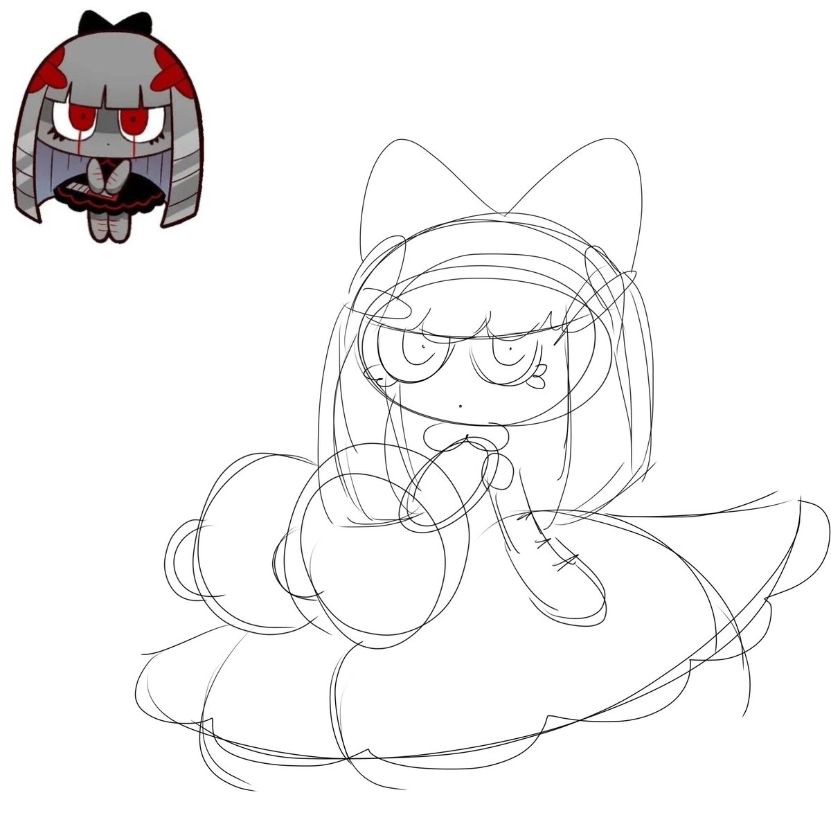 PurpleVineyyy's tweet photo. Harmono pepoyo ( wip ) https://t.co/5oeO61Z37y