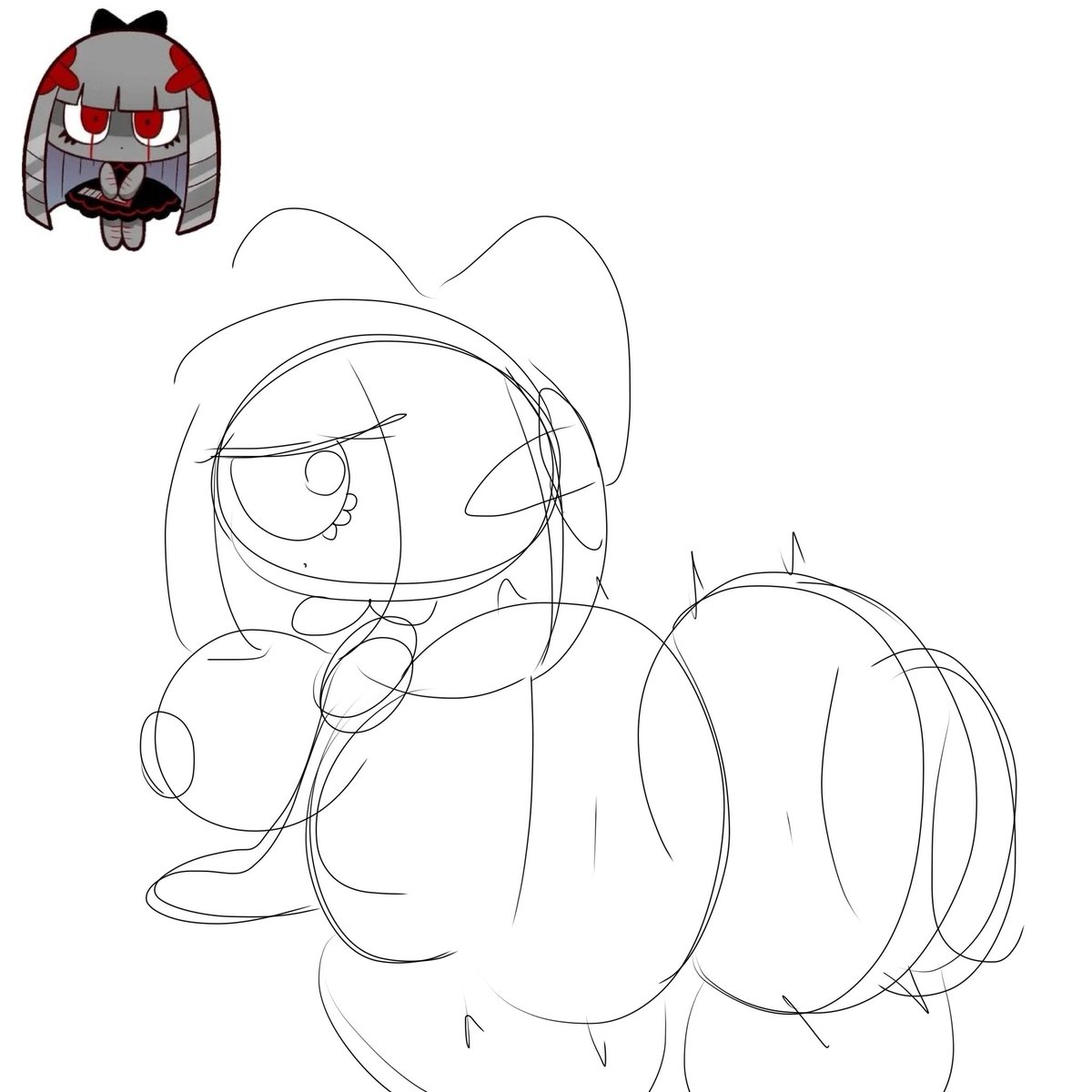 PurpleVineyyy's tweet photo. Harmono pepoyo ( wip ) https://t.co/5oeO61Z37y
