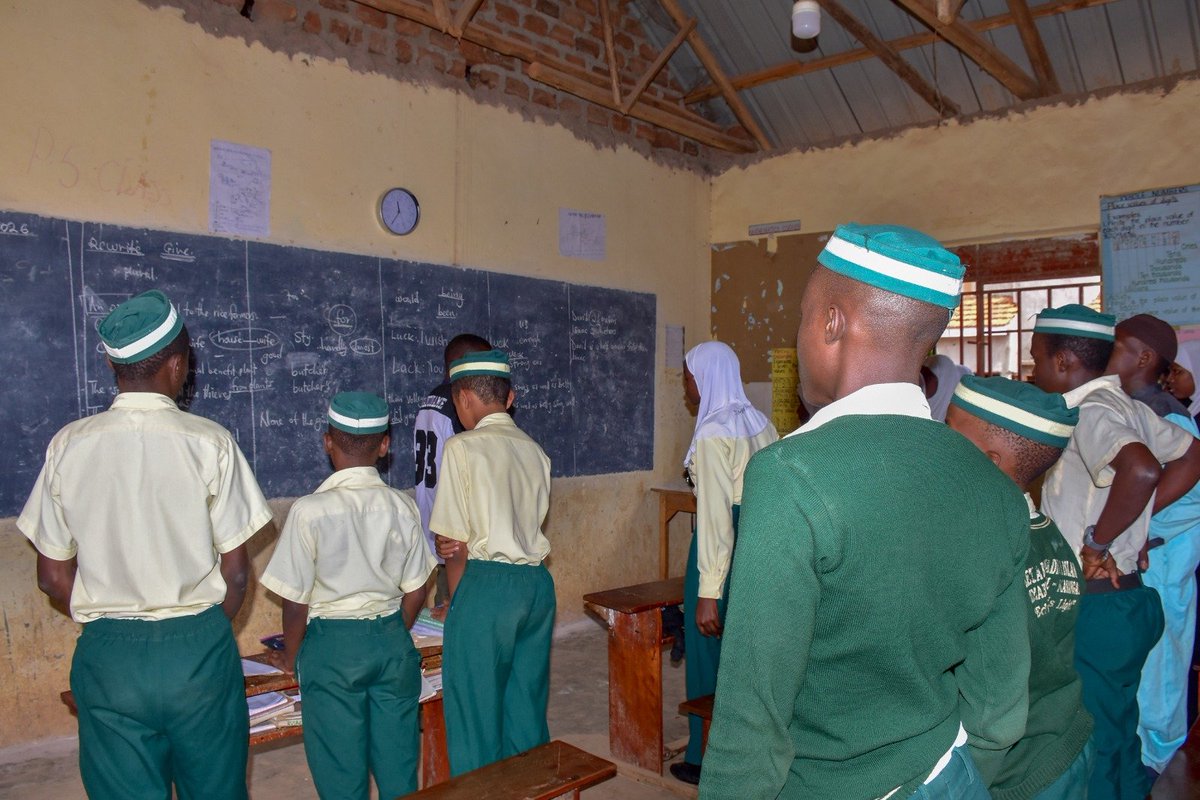 kyobesarah's tweet photo. @UwezoUganda' 2026 Learning Assessmen. Field visit at Seeta Bulwadda Islamic Primary Sch, Wakiso District. The trained Uwezo volunteers assessed learning conditions, sch infrastructure, enrollment &amp; challenges affecting learners.
#LearningOutcomes #LifeSkillsandValues https://t.co/JAQufepQVr