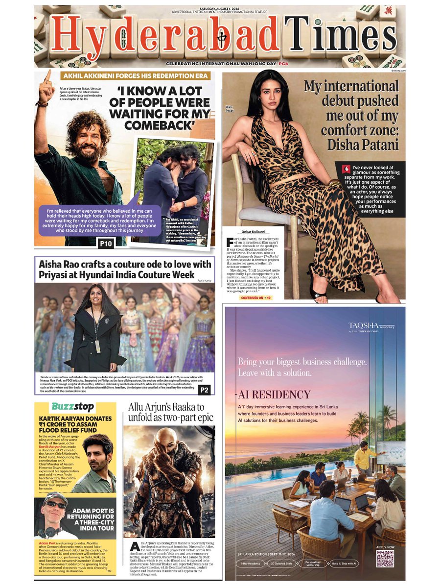 Hyderabad Times tweet media
