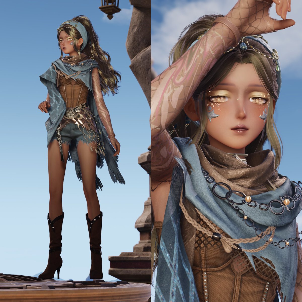 sennyxnikki's tweet photo. she’s so cool right?? 😮‍💨

infinitynikki ✶ goldendust https://t.co/RrmzlIBgqz