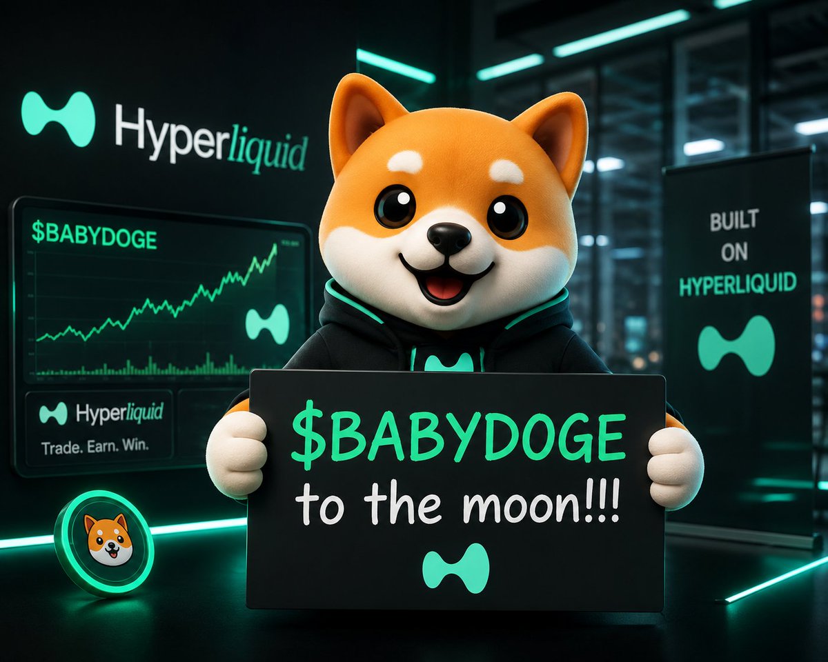 BabyDogeDaily's tweet photo. The only thing missing from @HyperliquidX... 🐶 $BABYDOGE ❗

🔥 It's time to give one of crypto's strongest communities the platform it deserves. 
List #BABYDOGE and let's send it! 🚀 https://t.co/30DVvuZpCN