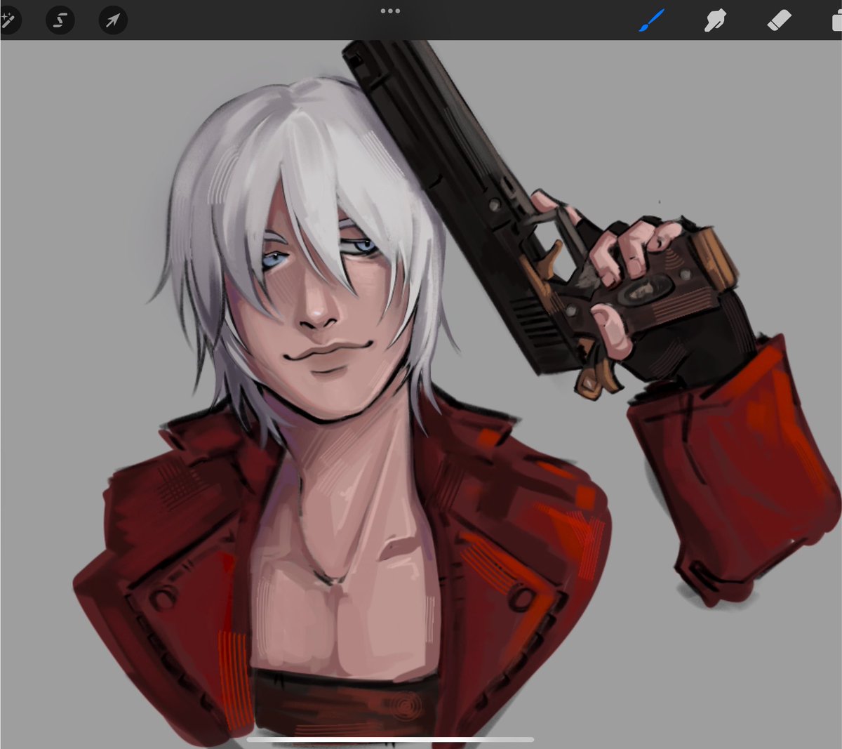l0serpro's tweet photo. Dante appreciation post (ft my inconsistent ass artstyle) #Dmc #Dante https://t.co/Wz8z7jD3Tf