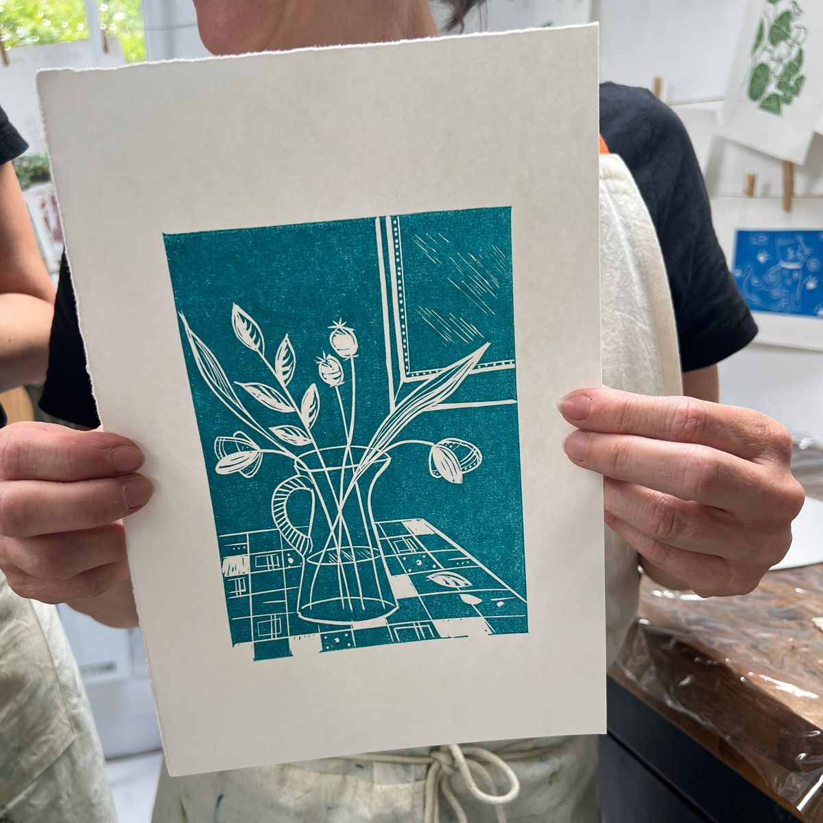Design_York's tweet photo. Four fabulous linocut prints from a beginner's linocut workshop.

#linocutprint #linoprinting #printmaker #learnlinocut #printmaking https://t.co/Ae2GGanSby