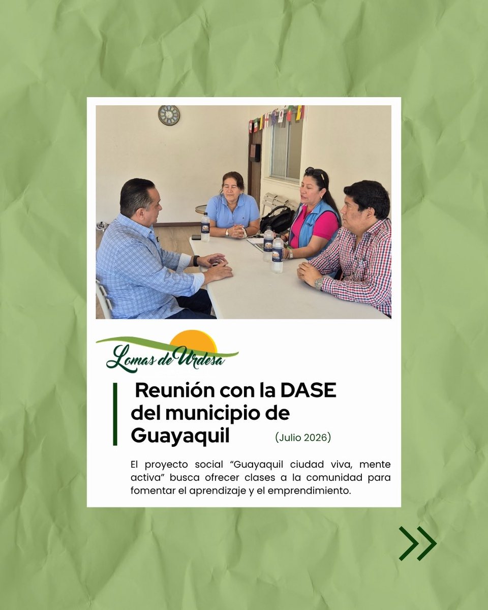 ComLomasDUrdesa's tweet photo. Compartimos nuestro informe mensual con las principales acciones, gestiones y avances realizados durante este mes. En ASOLOMAS seguimos trabajando con compromiso por el bienestar de nuestra comunidad y el desarrollo de Lomas de Urdesa.

#comunidad #urdesa #guayaquil https://t.co/KnZlyzOQf8