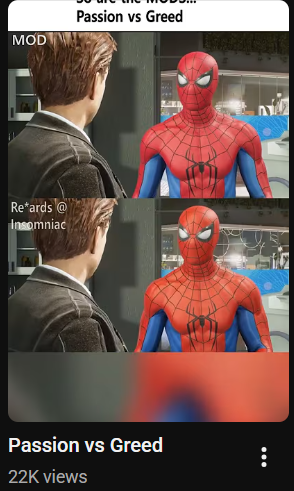 NikkuH24's tweet photo. spider-man fans genuinely deserve nothing bro what is this😭 https://t.co/SMtLz5KssX