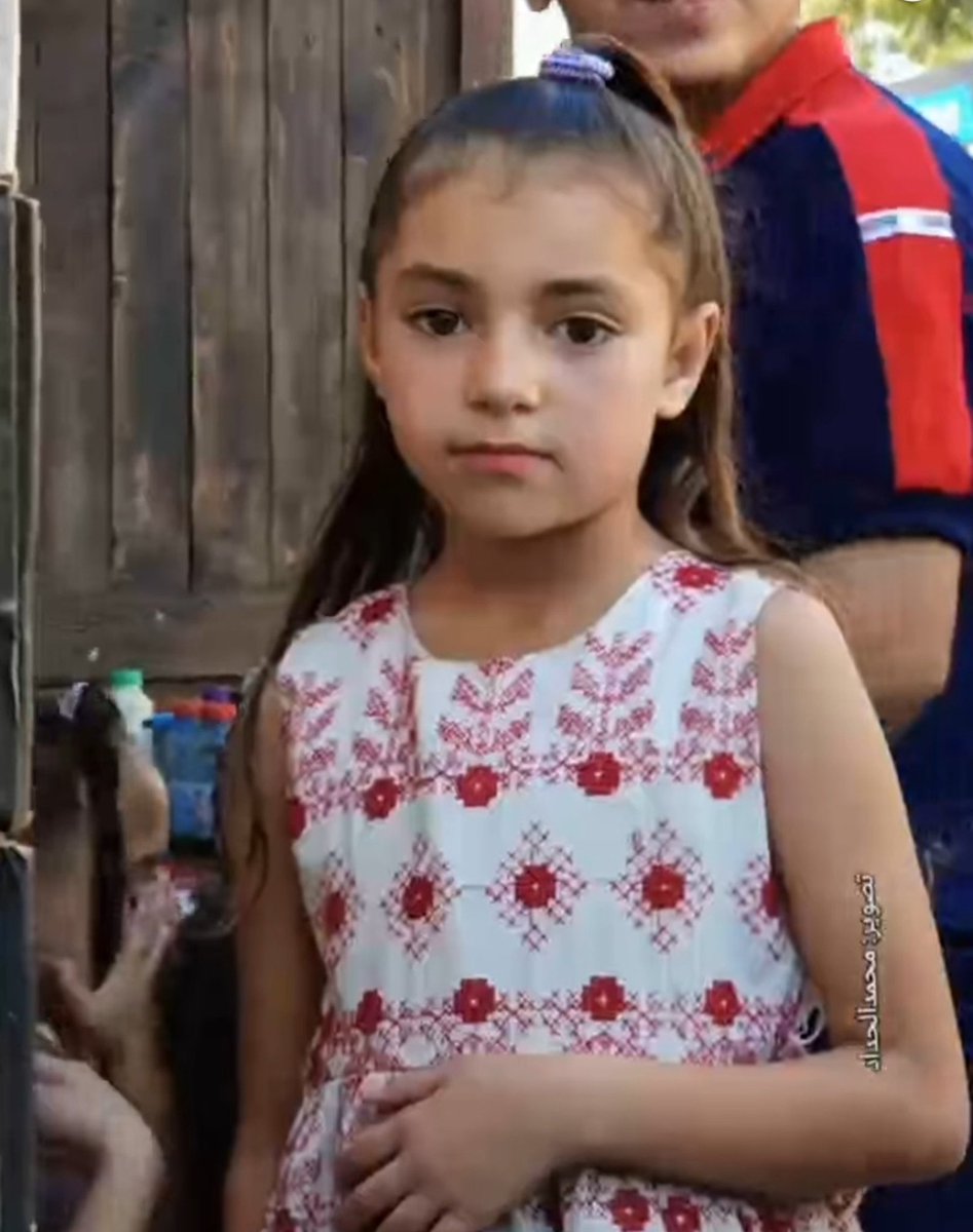 MosabAbuToha's tweet photo. Her name was Rateel al-Abadla. Eight years old. Israel slaughtered her in her sleep yesterday at 3:45 a.m. https://t.co/s1cojy3JlT