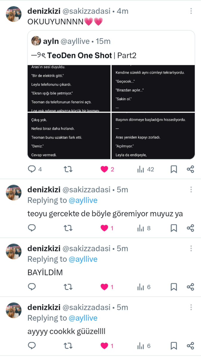 ayllive's tweet photo. Ona(@sakizzadasi )ve bana olan desteğine aşık olmam hakkında😭💖 https://t.co/lF8ovmu9uf