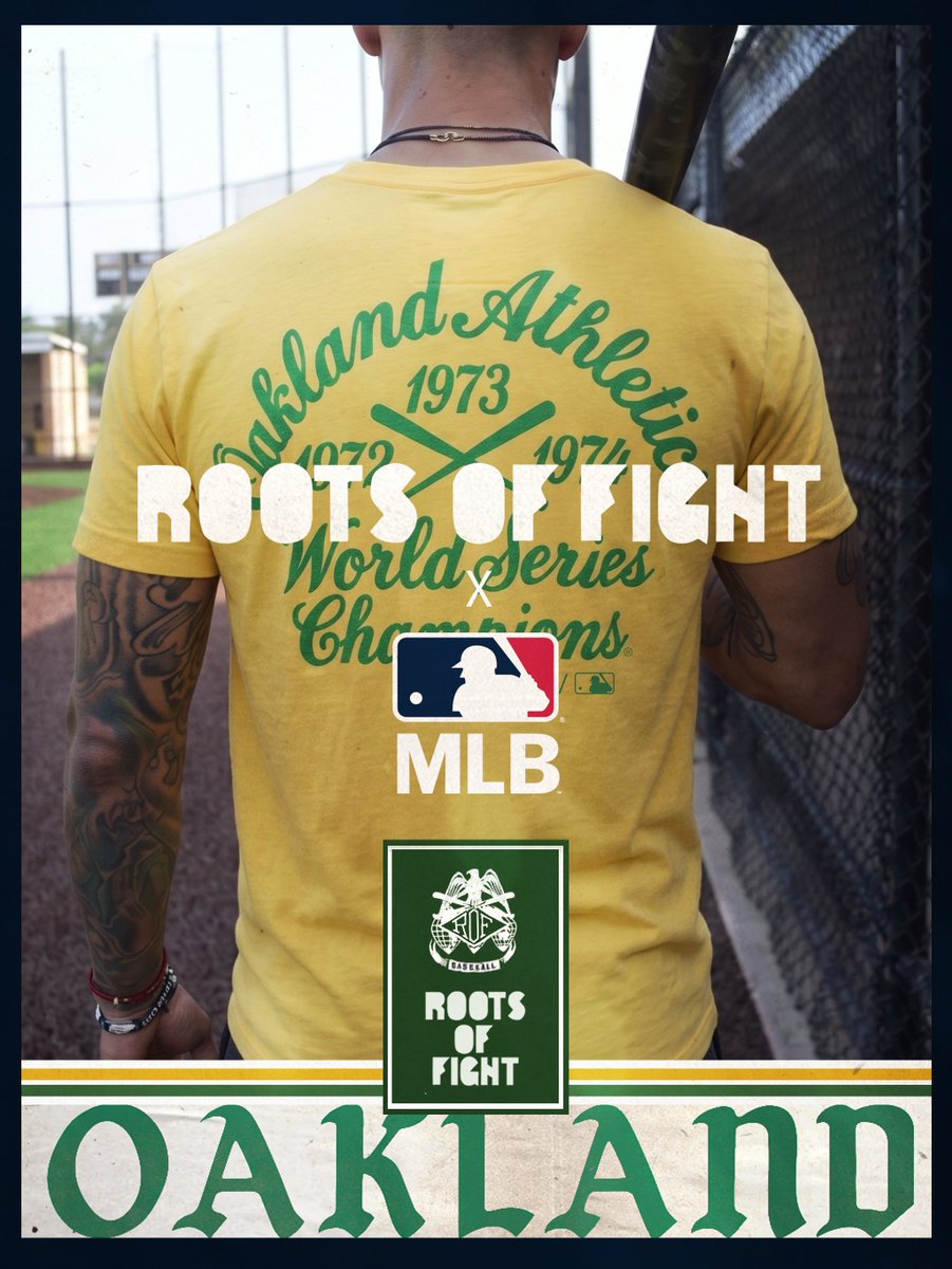 rootsoffight's tweet photo. Some called them the "Swingin' A's." Others knew them as the "Mustache Gang."

Five straight AL West titles. Three straight World Series. One unforgettable dynasty.

ROF x MLB x Oakland A's | https://t.co/bxVuTeldOI https://t.co/jvlGEvCGaU