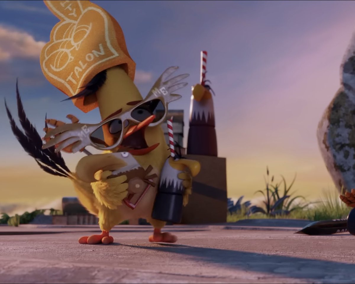 ChuckSpeedDemon's tweet photo. So… ummm… I’m havin’ a party this Monday evening. Could you just do like a little pop-in?
Can you, red? @AngryBirds
#PartyOnMonday https://t.co/sGWK6Y9mfd