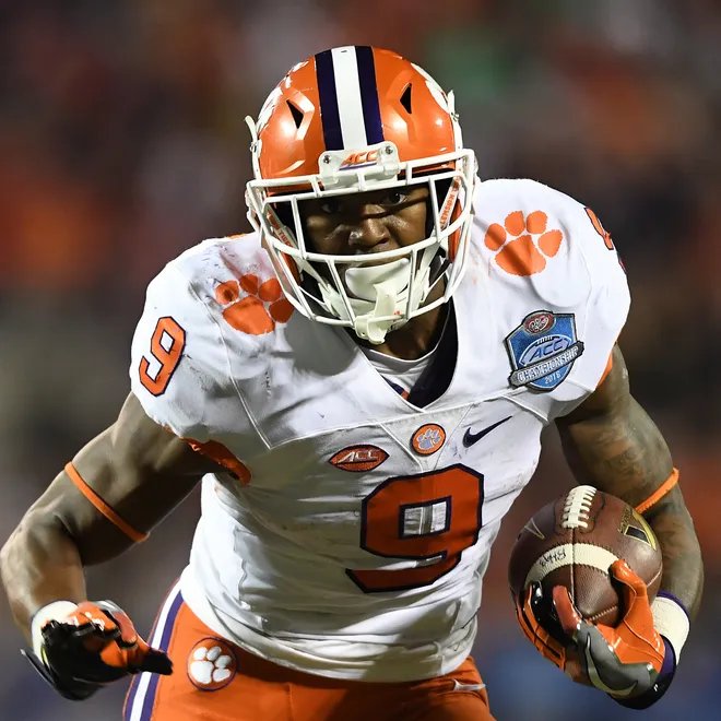 10YearsAgoCFB's tweet photo. Preseason magazines have Clemson at or near No. 1 nationally. Deshaun Watson returns after a 47-touchdown, 5,000-yard 2015 and the Davey O'Brien Award, with running back Wayne Gallman and receiver Mike Williams back alongside him.

Williams returns from the neck injury that ended his 2015 in the opener.