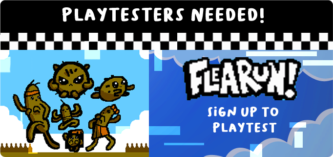 Wallmasterr's tweet photo. Sign up to playtest FLEARUN! if you like fast paced platforming race games like speedrunners, runbow you'll probably like this.  https://t.co/NXAQ7KvkIG
#nesdev #indiegame #multiplayer #platformer https://t.co/teSVlCWAby
