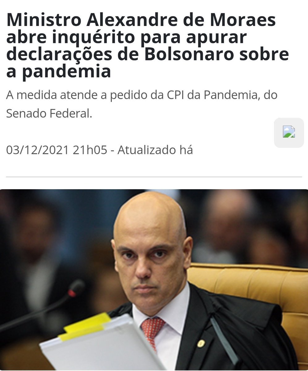 Chief117Br's tweet photo. Cloroquina então funcionava mesmo.
Quantas pessoas poderiam ter sido salvas se o STF não tivesse censurado todos que falavam sobre esse tratamento?

Será que um dia eles serão responsabilizados?

A mídia não vai falar nada? Vão fingir que nada aconteceu?

O que fizeram durante a pandemia com a nossa liberdade de ir e vir e com a liberdade de expressão foi um dos maiores crimes contra a população, e ninguém fala nada.

Não devemos esquecer NINGUÉM que apoiou essa desgraça.