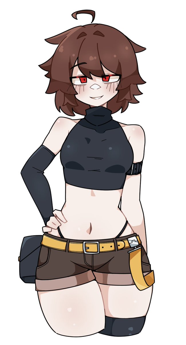 skKAZU1's tweet photo. commission work 
(she's not Kazu) https://t.co/gNwyP6Qdup