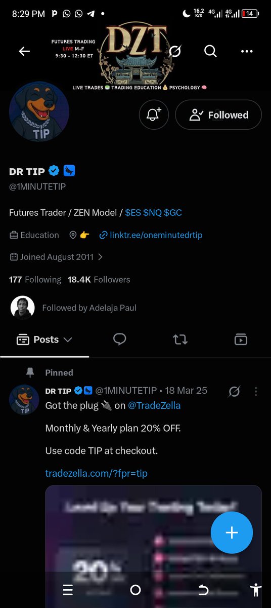 Petercharts's tweet photo. @1MINUTETIP @drtipalerts @Tradeify TIP https://t.co/2NTukdqYqt