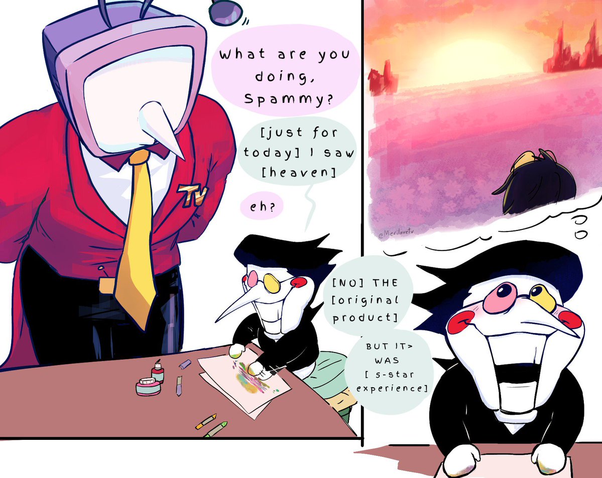 merilovetv's tweet photo. Dedicated to the person who left my first review on my online store! YAYY💖✨ THANK YOU! 😭💖
#deltarunechapter5 #deltarune #spamtenna https://t.co/CFkfxmyqqF