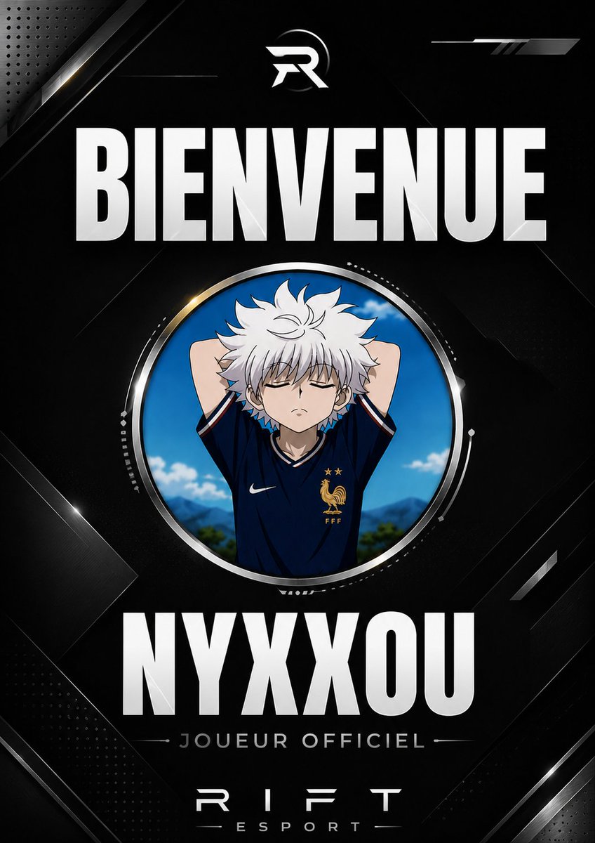RiftEsport0's tweet photo. Aujourd'hui nous souhaitons la bienvenue a notre nouveau joueur officiel 
Bienvenue @N_pilouyt https://t.co/ZXPsxx0leI