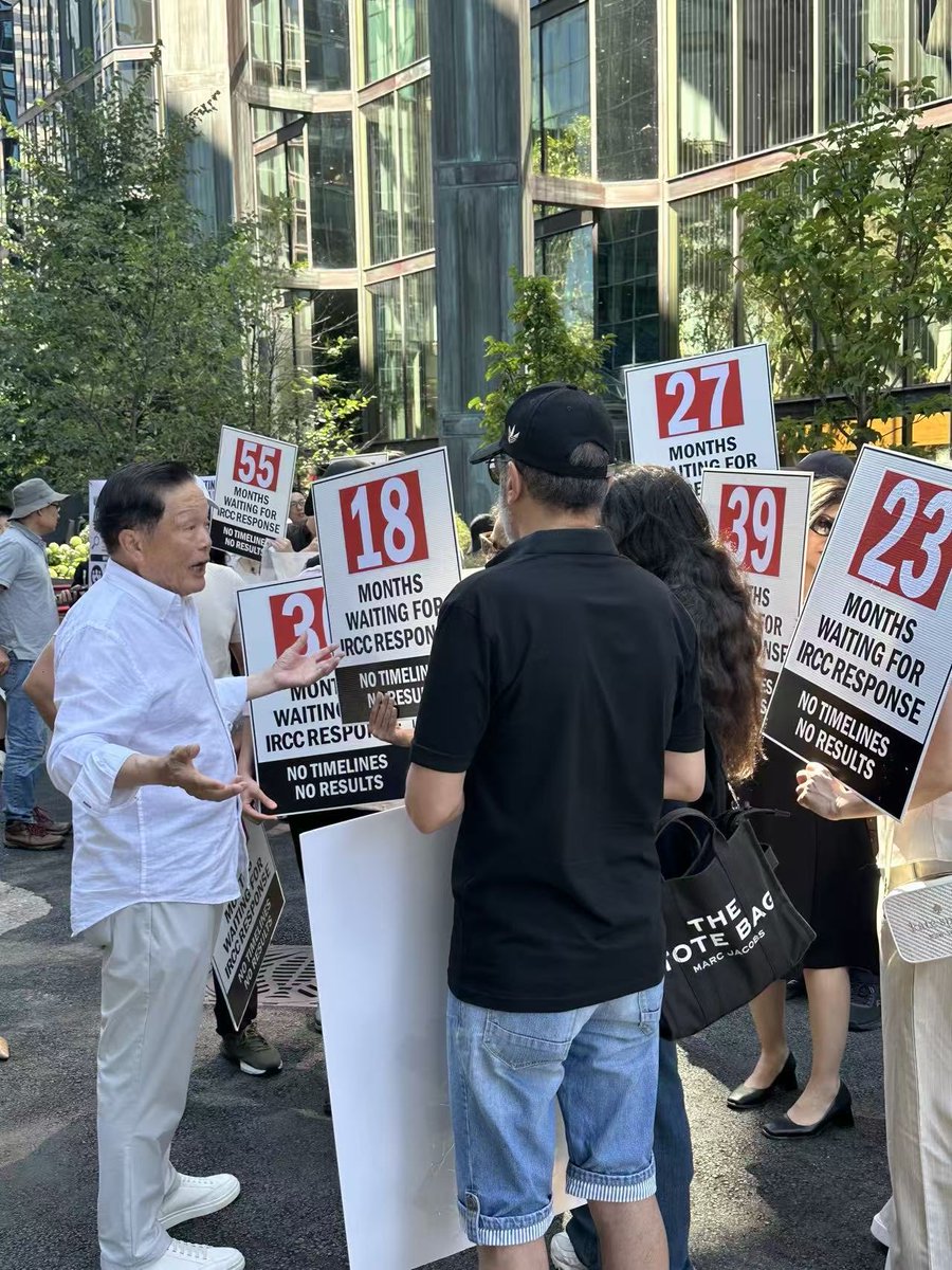 SenatorVictorOh's tweet photo. 🌹🇨🇦🇨🇦🌹 Today in Ottawa, I stood with permanent residence applicants and their families who are calling for a fairer, more transparent and more efficient immigration process.

Canada is a nation built by immigrants. People come here because they believe in our values—inclusion, fairness, opportunity, the rule of law and respect for every individual.

Security screening is essential to protecting Canada’s national interests and public safety, and I fully support a rigorous process. At the same time, applicants deserve timely decisions, clear communication and transparency. Some of those I met today have been waiting 30, 39, or even 75 months for a response. Behind every application is a person, a family, a career and a future.

Years of uncertainty affect applicants and their loved ones, and risk damaging Canada’s reputation as a welcoming and reliable destination for talent from around the world.

I recognize that IRCC professionals work under significant pressure. The goal is not to criticize public servants, but to encourage meaningful improvements that make the system more efficient, transparent and accountable.

I thank everyone who gathered peacefully and respectfully today. Constructive civic engagement is an important part of Canada’s democracy. I hope this nationwide gathering leads to meaningful dialogue and positive action.