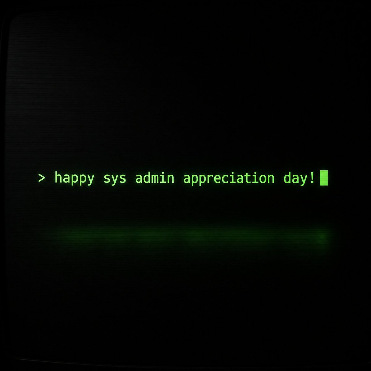 TroniaSystems's tweet photo. Today is System Administrator Appreciation Day, for the people who keep servers, networks and backups running so everyone else can get on with their work.

At Tronia, that's Steve, Ken and Jacob. Thank you for everything you do. 👏

Happy SysAdmin Day. 👏 https://t.co/LKrUgDuFR8