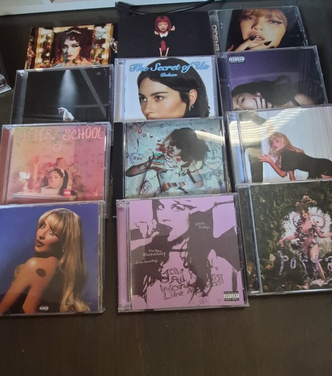 spikymalicious's tweet photo. @nekoskullz YAYY OKAY this is my current collection!!! i know my music taste is ass🥹 https://t.co/gBQuHRifmc