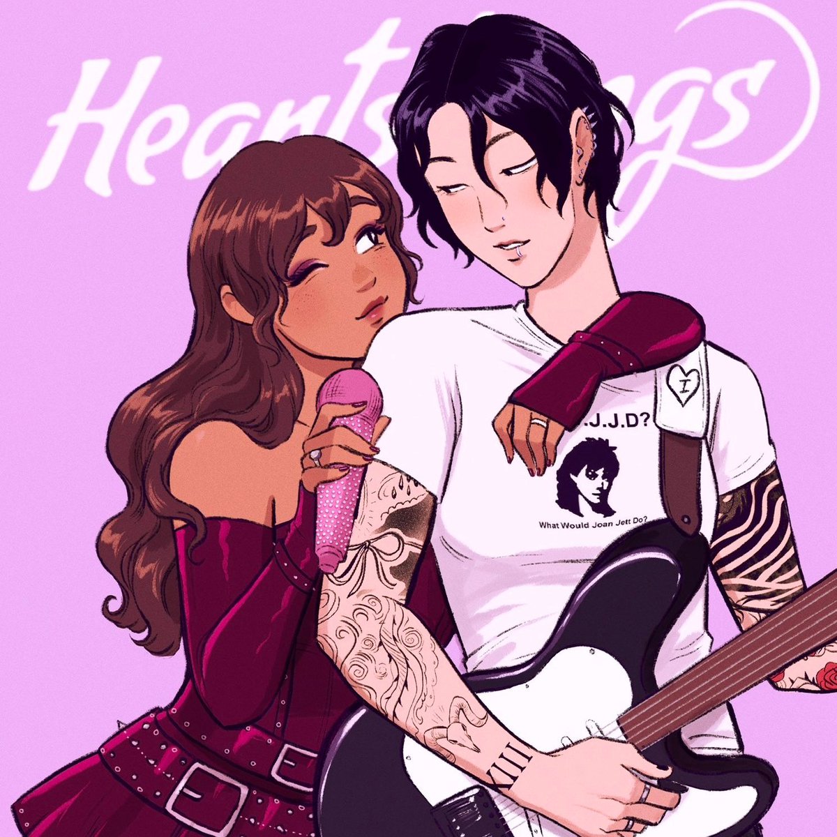sapphicslike's tweet photo. isiro from the webcomic called 'heartstrings' https://t.co/zLiDA1M9in