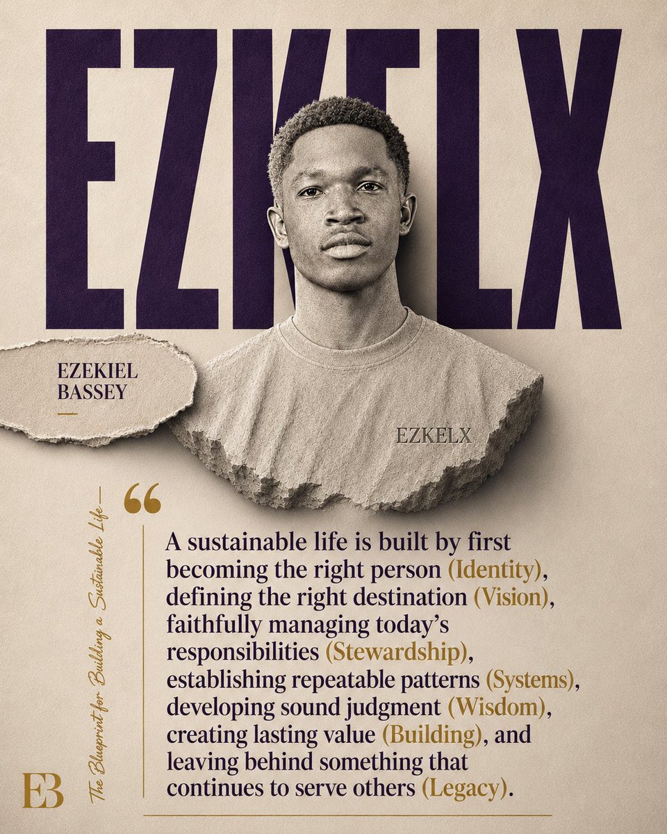 ezkel_x's tweet photo. Tye Blueprint for Building a Sustainable Life 📌📌📌 https://t.co/zLIfaWnYbs