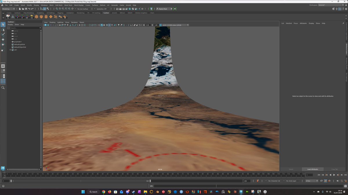 Faber0094's tweet photo. Keyes was interesting, it showed the ship had moved from its location earlier in the game. It was much closer to the Pillar of Autumn than we thought. https://t.co/cPXzpRBelR