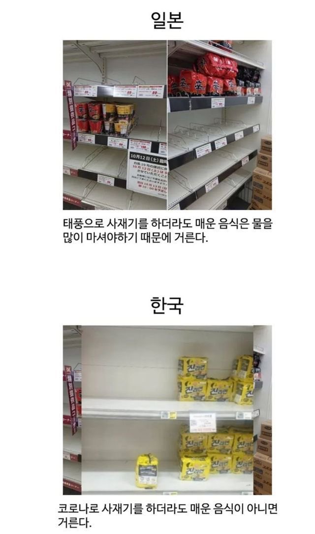 thinkingtree413's tweet photo. 재난 상황 일본과 한국의 차이점 https://t.co/mxeIGu4cTd