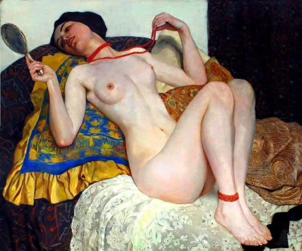 edwereddie's tweet photo. Wilhelm Gallhof 1878-1918(died in WWI)
The Coral Necklace https://t.co/hLcHlPlPiE