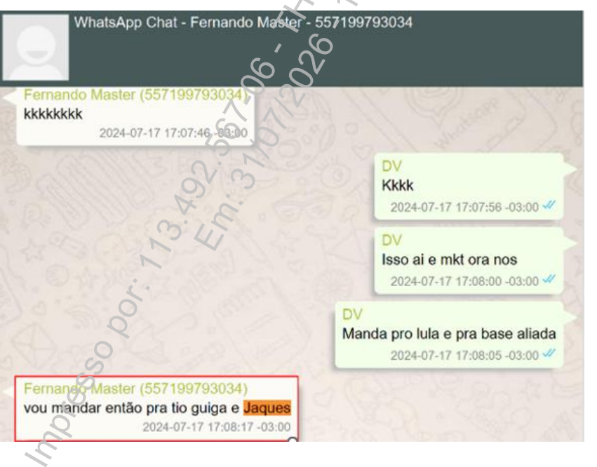 andreshalders's tweet photo. Vorcaro "Isso aí (dizer que o Master era próximo do governo) e mkt (marketing) ora (pra) nos"

"Manda pro Lula e base aliada" https://t.co/gD0WaDlWGi