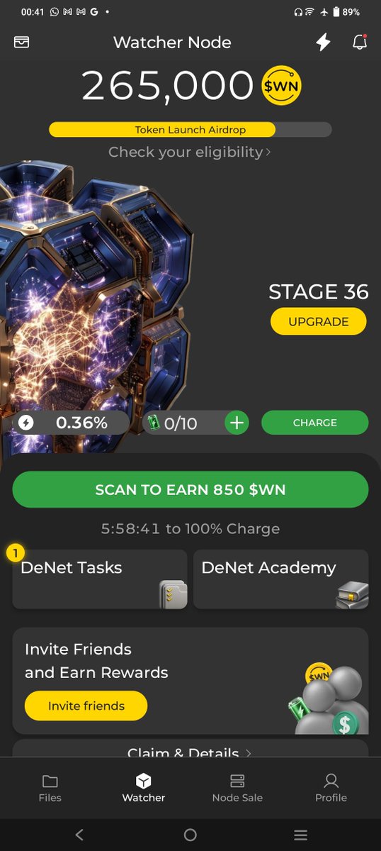 MSHAHID402's tweet photo. Hello Everyone!
I'm running my Watcher Node with @DeNetPro to help strengthen decentralized storage and contribute to a more secure Web3 ecosystem. Proud to be part of the network! 🚀

#WatchersEverywhere https://t.co/iZZNtV0U1u